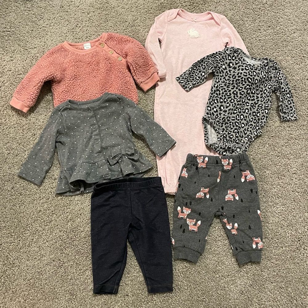 3 Month Baby Girl Clothing Lot